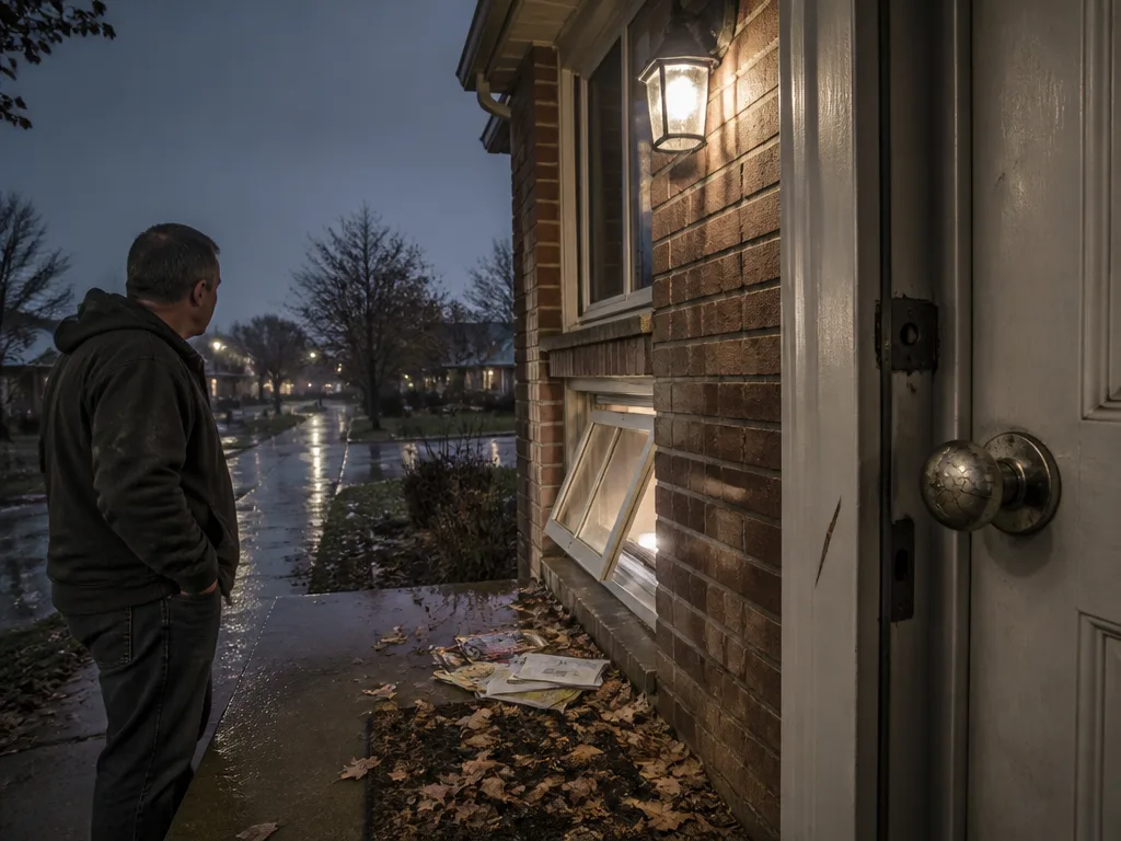 A common warning sign before a break-in happens