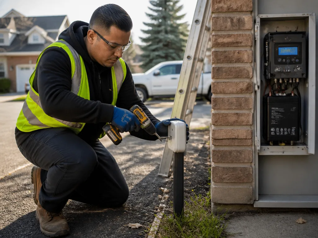 Driveway Alarm Installation
