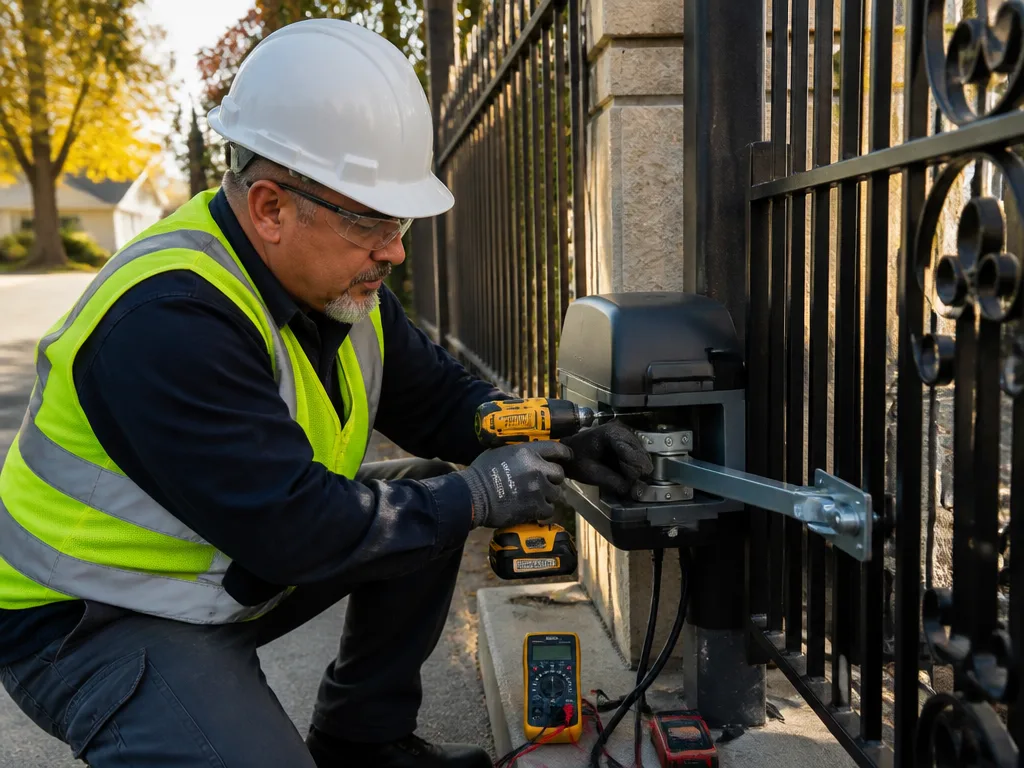 Gate Security Installation