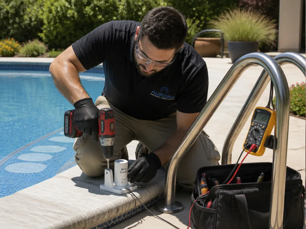 Pool Alarm Installation
